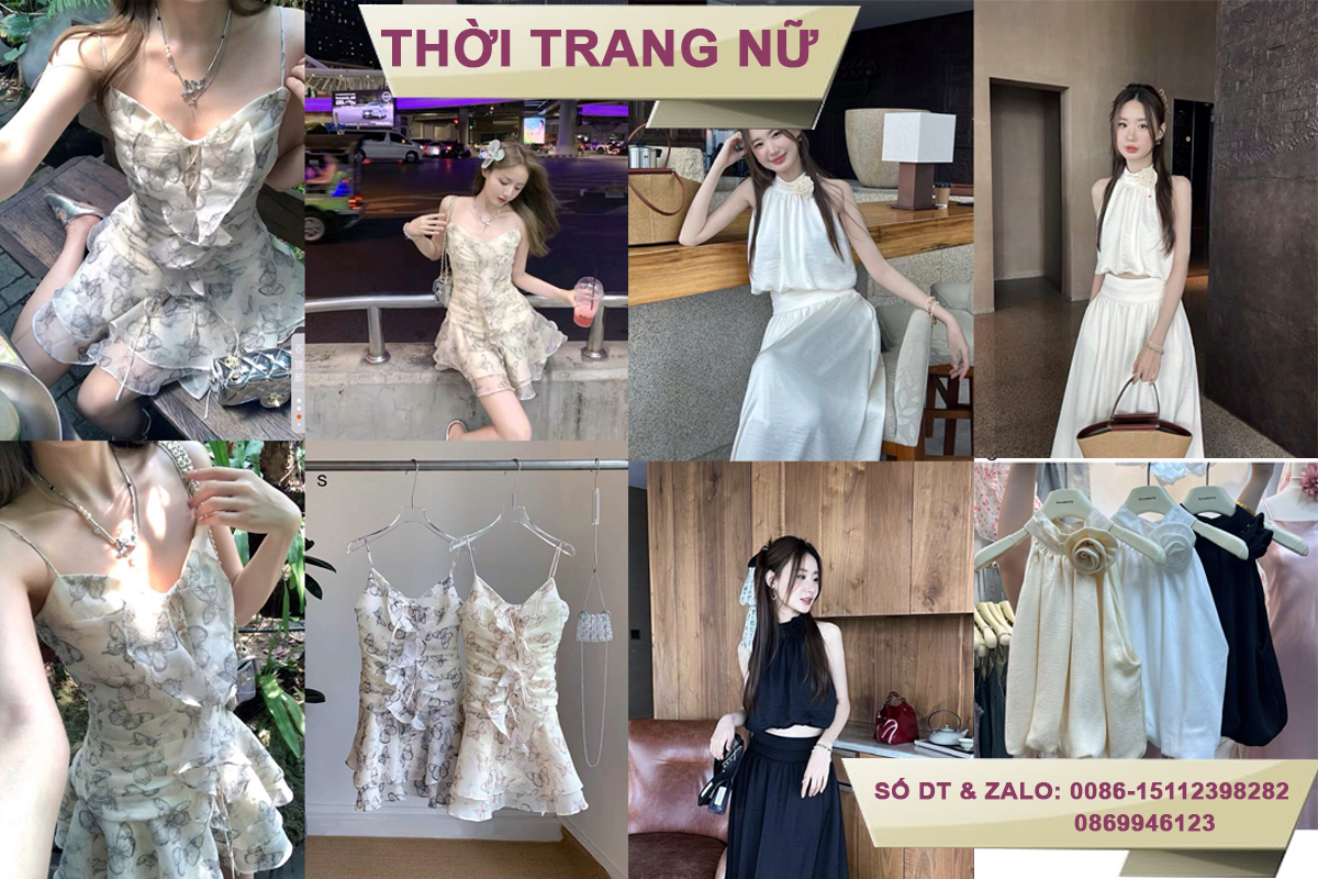 thời trang nữ mùa hè, hỗ trợ nhập hàng tại Quảng Châu