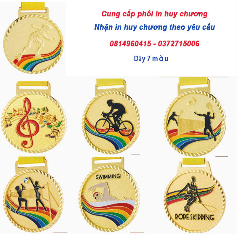 huy chương các bộ môn, huy chương thể thao, huy chương